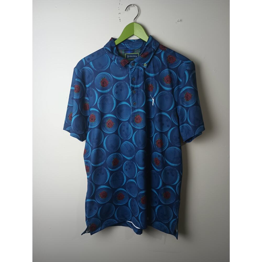 William Murray Golf Polo Big Earner Kingpin Floral Bowling Ball Outdoors Medium